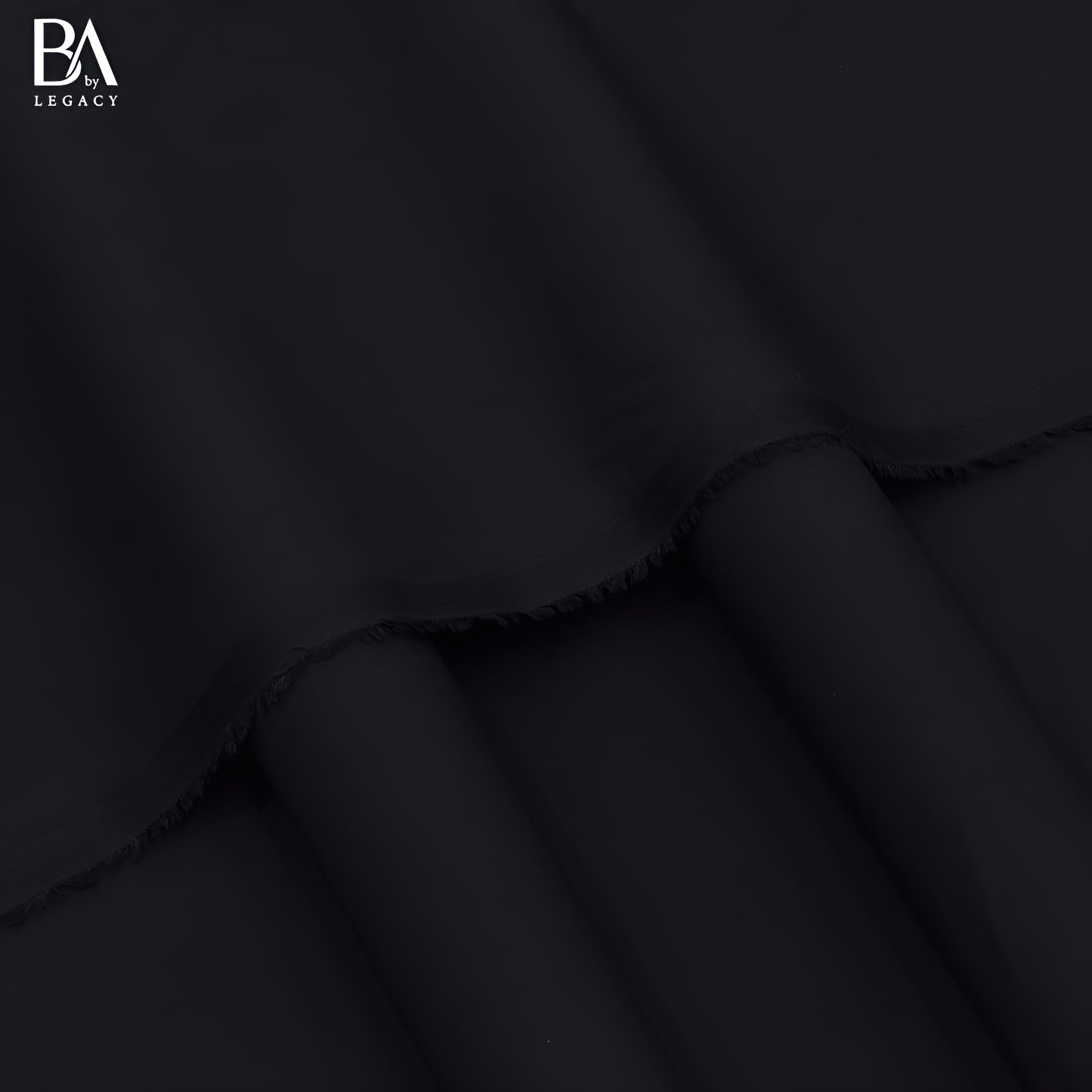Zauq Fabric 01 unstitched fabric shown in soft folds.